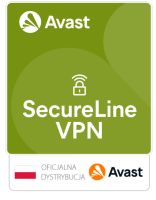 avast SecureLine VPN 10 stanowisk / 2Lata