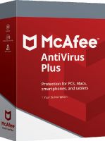 McAfee AntiVirus PLUS 3PC / 1Rok