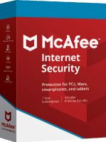 McAfee Internet Security 10PC /1Rok