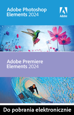 Kup Adobe Photoshop i Premiere Elements 2024 Windows polska wersja