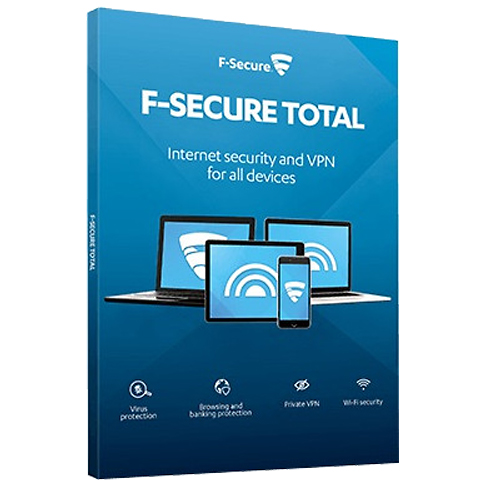 Kup F-Secure Total Security VPN 5 urządzeń / 1Rok