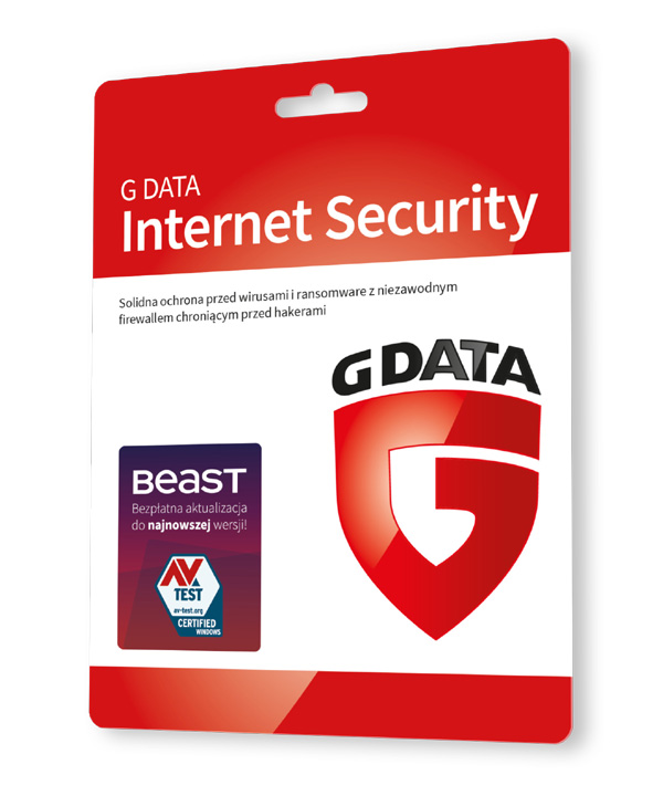 Kup G Data Internet Security 2PC/2Lata