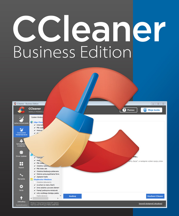 Kup Piriform CCleaner Business Edition 1PC / 1Rok
