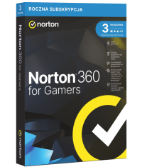 Norton 360 for Gamers 3PC / 1Rok (nie wymaga karty)