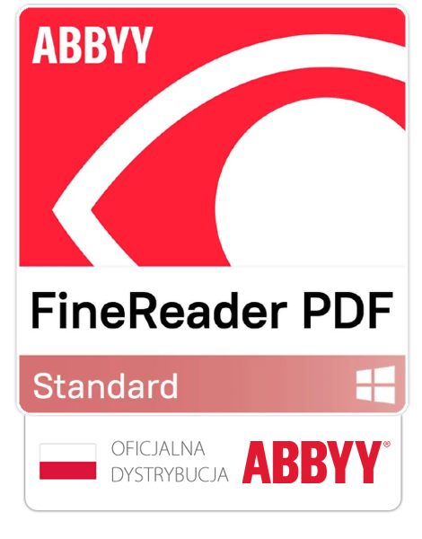 Kup ABBYY FineReader 16 Standard 1 stanowisko na 3 lata