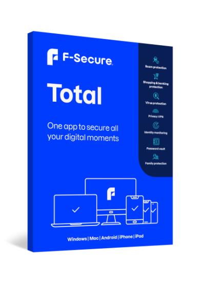 Kup F-Secure Total Security VPN 10 urządzeń / 1Rok